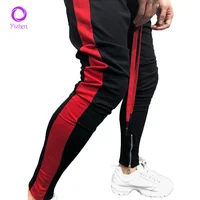 

Street Style Bottoms Fitted Pants Sweat Pants Mens Tracksuit Polyester Joggers