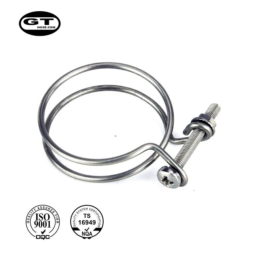 
double wire hose clamp 