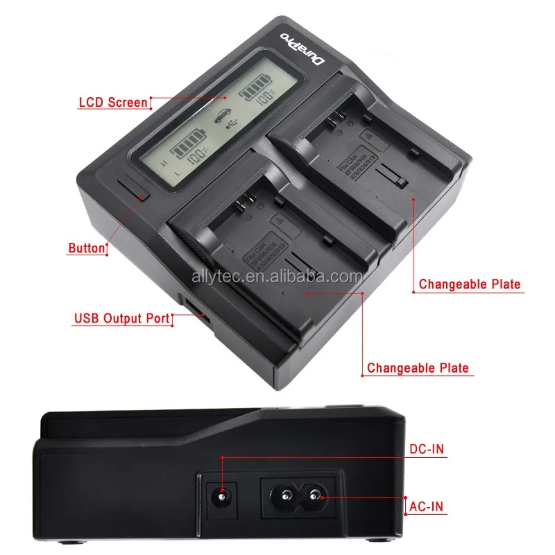 BP-828 Dual quick charger