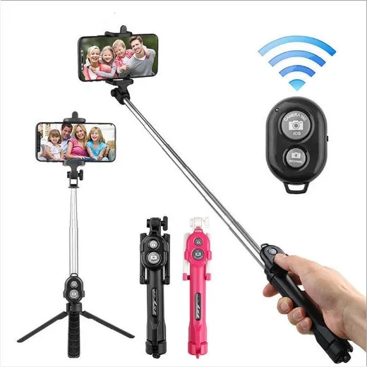 

2022 Factory Price with remote control Amazon fire lip Selfie stand Stick Tripod