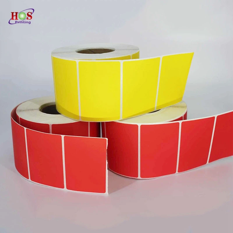 New Design Self Adhesive Bond Paper Adhesive Labels For Printers In Rol 