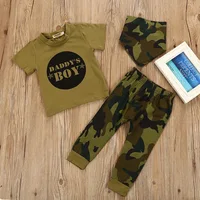 

Baby Boys and Girls Clothing Sets Spring Baby Boy Clothes Suits Long Sleeve Cartoon T-shirt+Pants+scarf 3PCS set