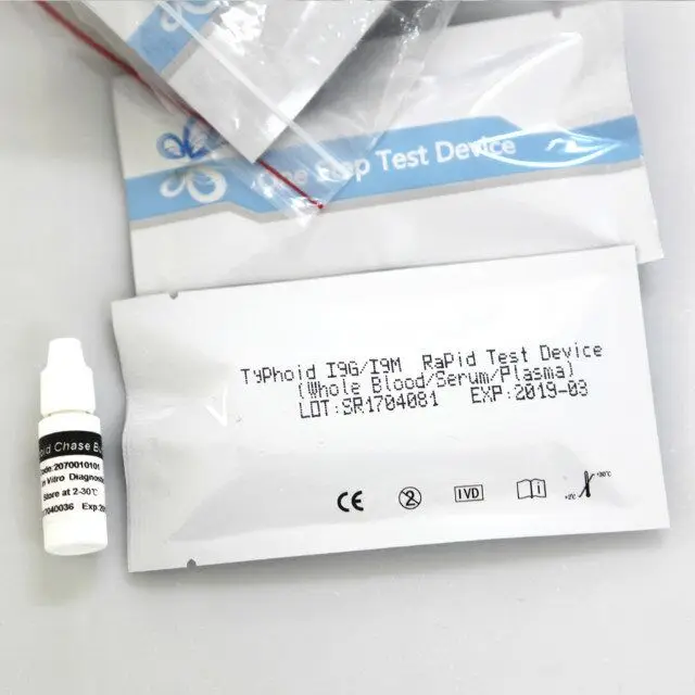 In Vitro High Quality Typhoid Igg / Igm One Step Rapid Diagnostic Test