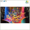 Attractive kids indoor crochet playground net with imported colorful nylon rope