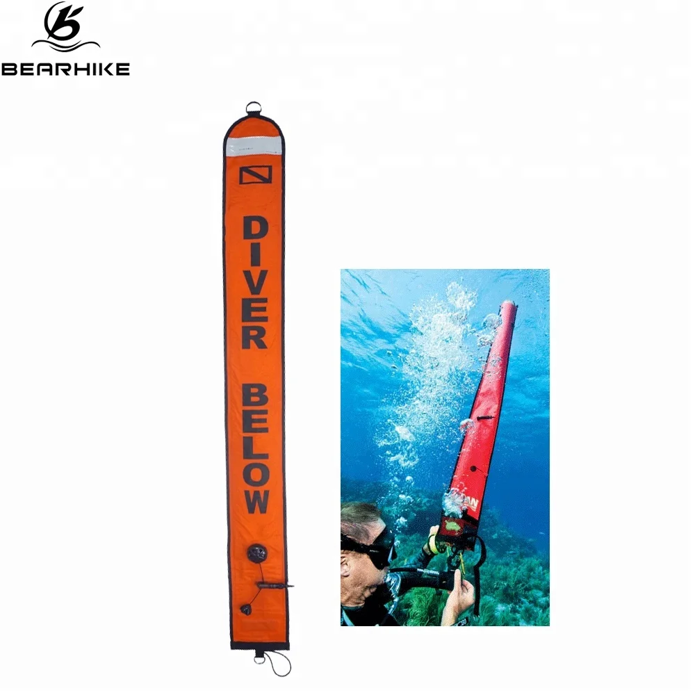 

Custom logo Diving Float Surface Marker Buoy For Open Water Diving