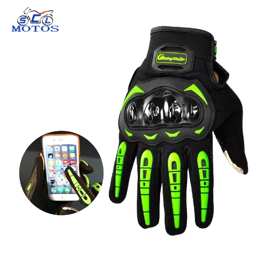 

PRO-BIKER Men Motorcycle Racing Gloves Motocross guantes para moto, Black,green,customized