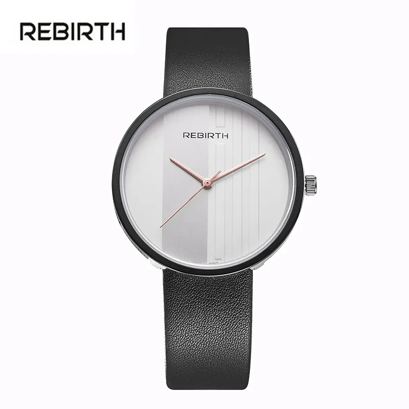 

women watches 2017 design 3D simple dial waterproof women business japanese movement quartz fashion leather ladies luxury watch