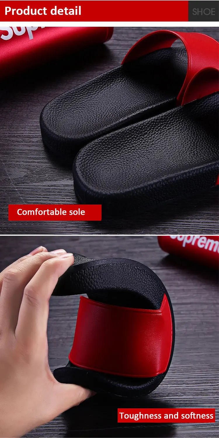 Oem Fashion Pvc Slippers,Plastic Slide Custom Men Slipper For Men And ...