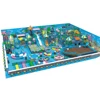 Colorful indoor soft kids playground, outdoor entertainment equipment play items