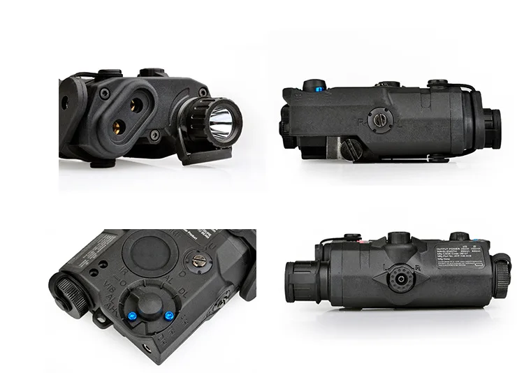 Element tactical hunting aiming AN/PEQ 15 High precision Red Dot Laser integrated with LED Flashlight