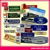 Engraved logo available handmade metal name tags