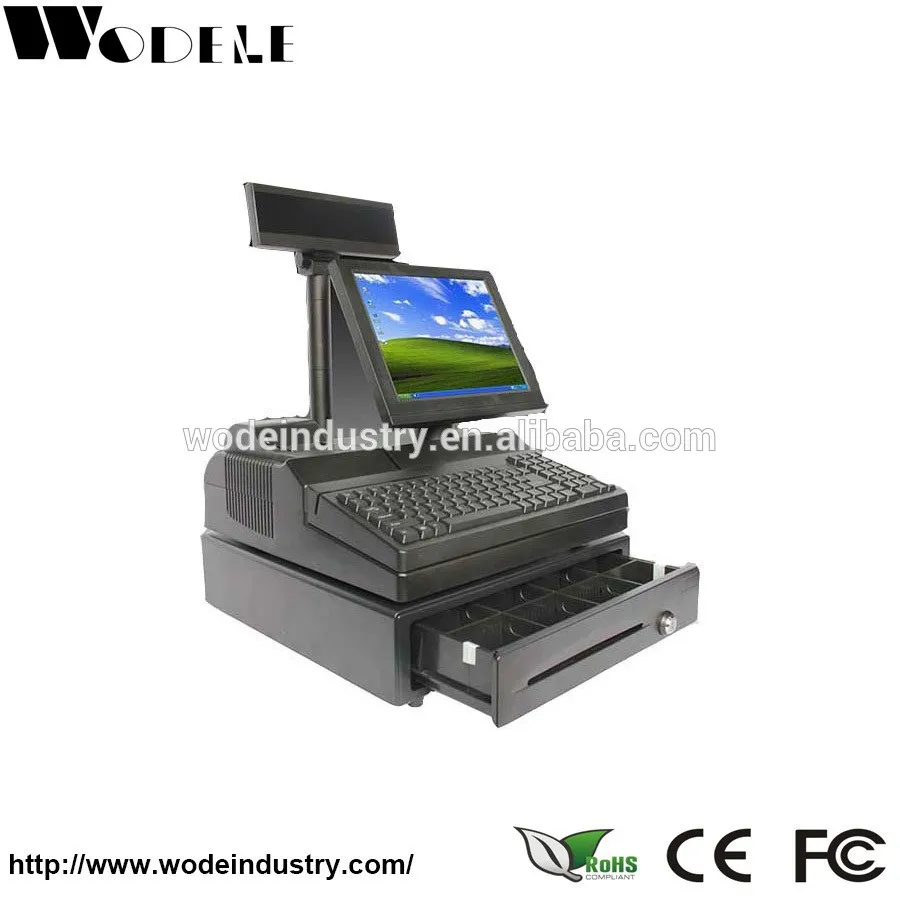 All In One Pos System Cash Drawer Casio Wd 9000e Cash Register