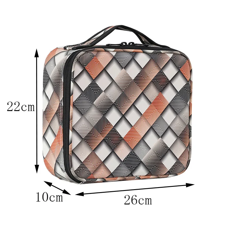 AILU shopping necessaries para mulheres maquiagem Travel Cosmetic Bag For Make Up Women Men Makeup cosmetic bags cases