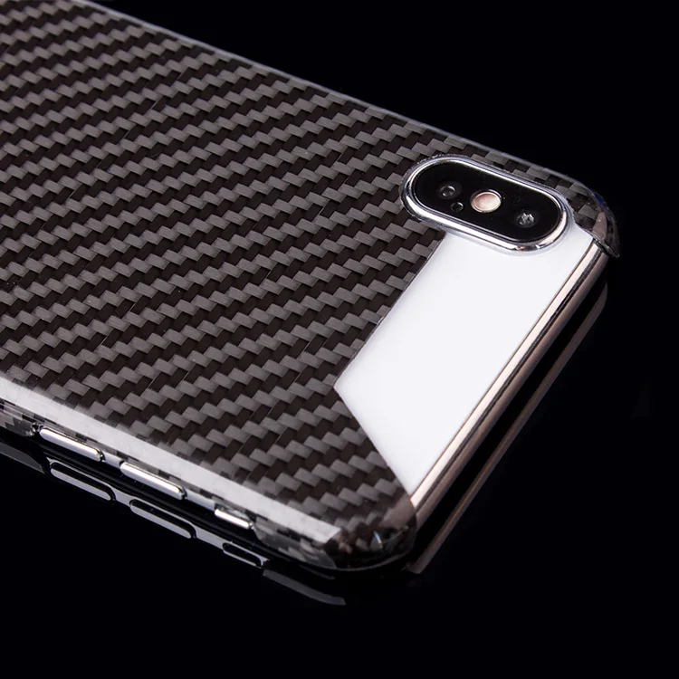 2018 Newest Irregular Glossy 3k Twill Carbon Fiber Phone Case For ...