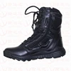 Utility-type jungle warfare military safety boots with steel toe cap protection