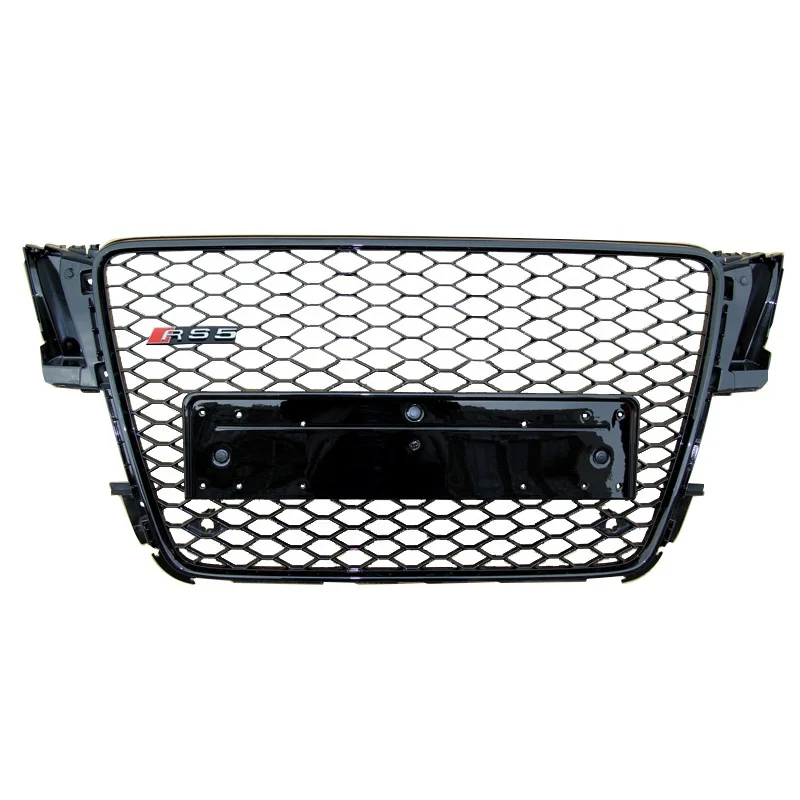 

Factory Price front grill for Audi A5 S5 Refit part black auto body kit front grille for audi RS5 grill no logo style 2009-2011