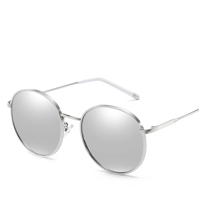 

2018 New retro round frame sunglasses metal polarized sunglasses, Customized color