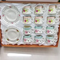 

Arabic Turkish coffee cup tea cup set 24pcs