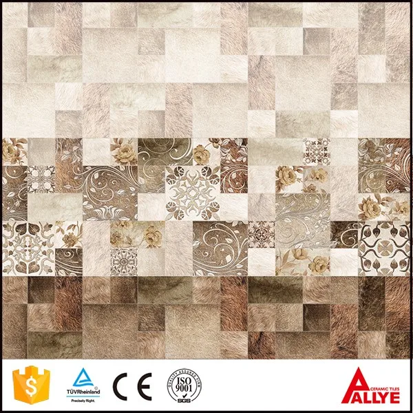 250X400mm discontinued fabric mould ceramic tiles front kitchen wall