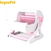 Leyou Pet Hot selling auto pet grooming cat litter box cat toilet cat litter tray