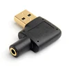 USB External Stereo Audio Sound Adapter with 3.5mm Speaker/Headphone and Microphone Jacks.Plug and Play No Drivers Needed