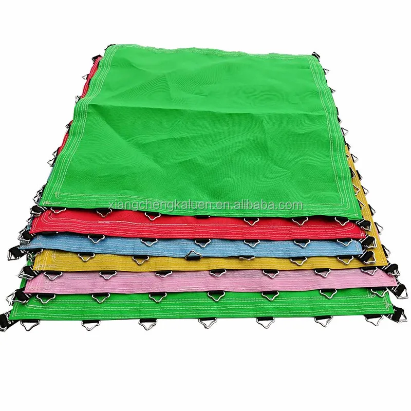 Custom Polypropylene Fabric Rectangular Square Kids Trampoline Mat