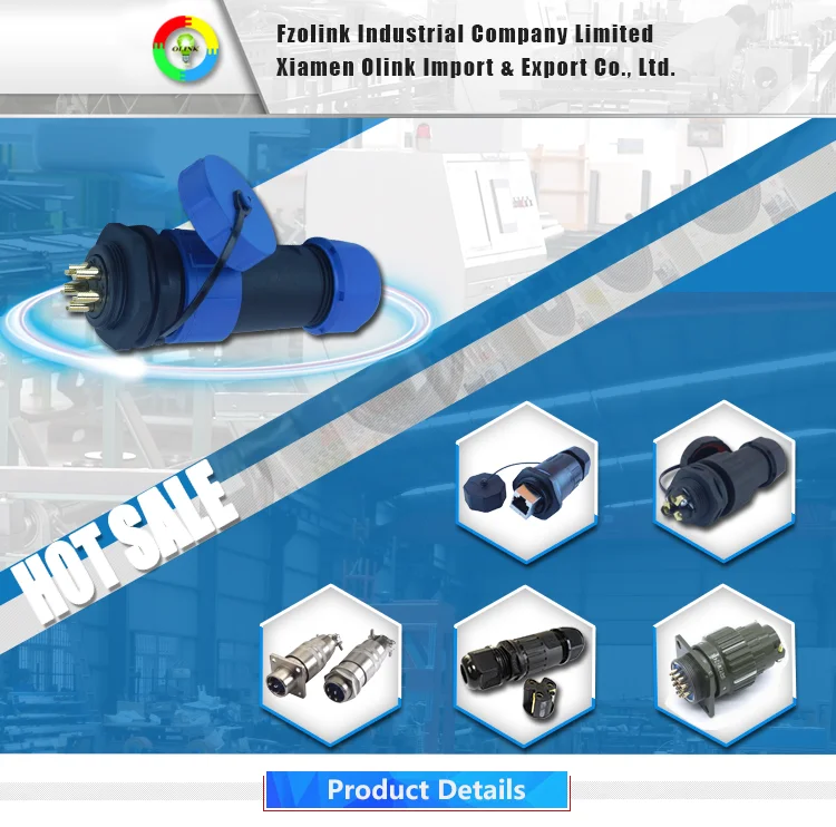 OLINK High Level Waterproof Bnc Connector IP65 IP67 IP68