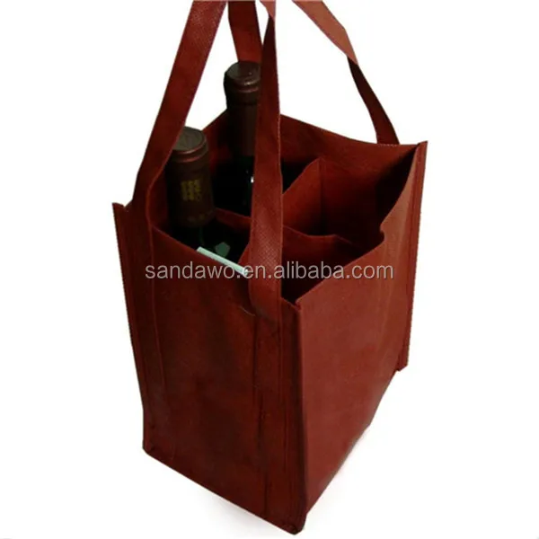 wine box cooler bag with glasses