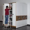 Luoyang factory mobile steel library administration file movable rack archives small business filing system