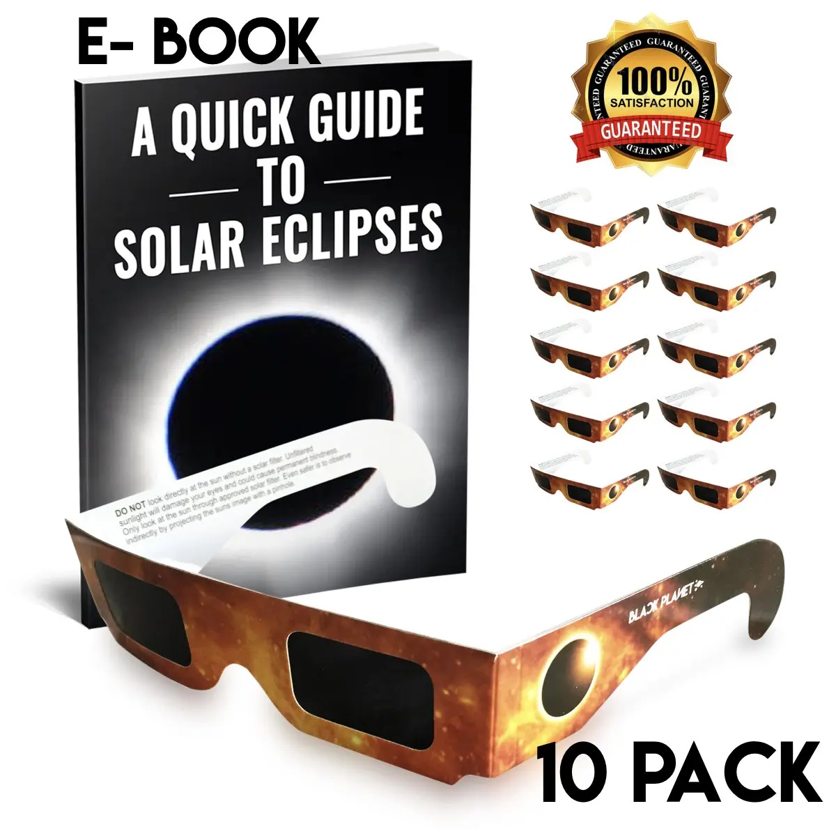 Rainbow Symphony Eclipse Glasses Package of 250 Safe Solar Viewers