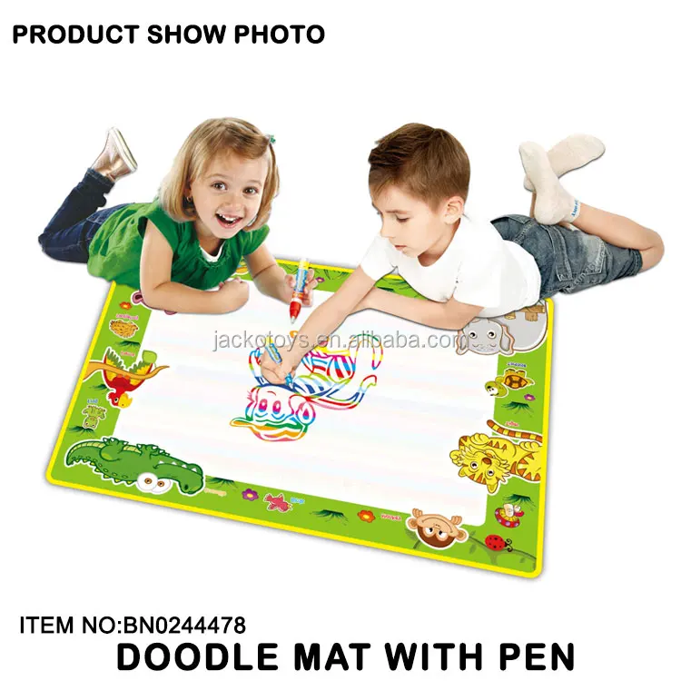 kids water drawing mat