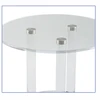 Costom Pure Unique Simple Perspex Clear Acrylic Sofa Table with Magazine Holder