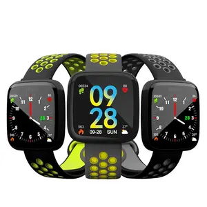 F15 Waterproof Smartwatch Heart Rate & Blood Pressure Monitor