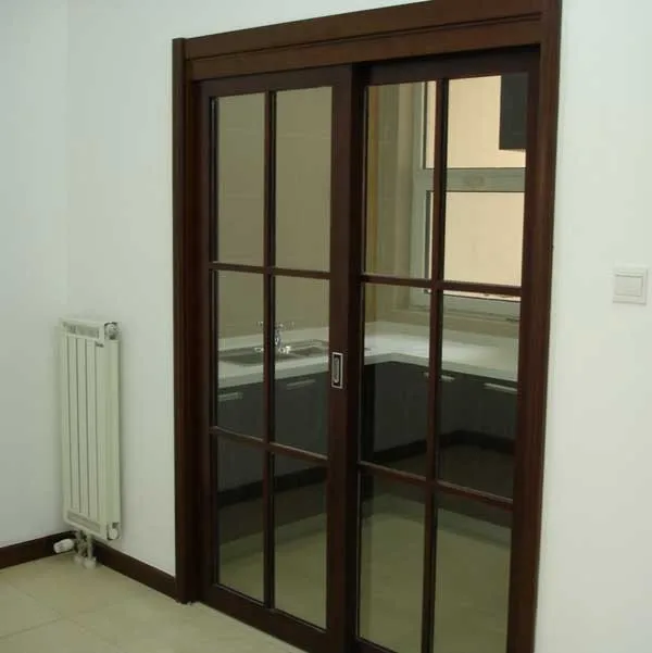 Wooden Glazed Sliding Door For Kitchen Entrance Buy Sliding Door For
