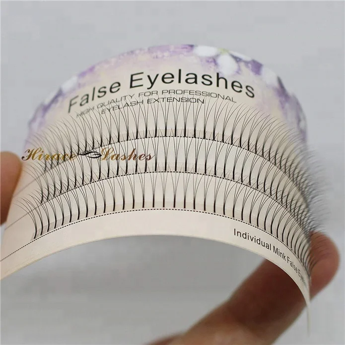 

12lines 16lines knot free individual lashes short stem 0.07 volume lashes
