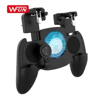 

2019 Factory IOS And Android 4000mAh Cooling Fan Gamepad Cooler With Fan Joystick Mobile For PUBG Game Controller Triger