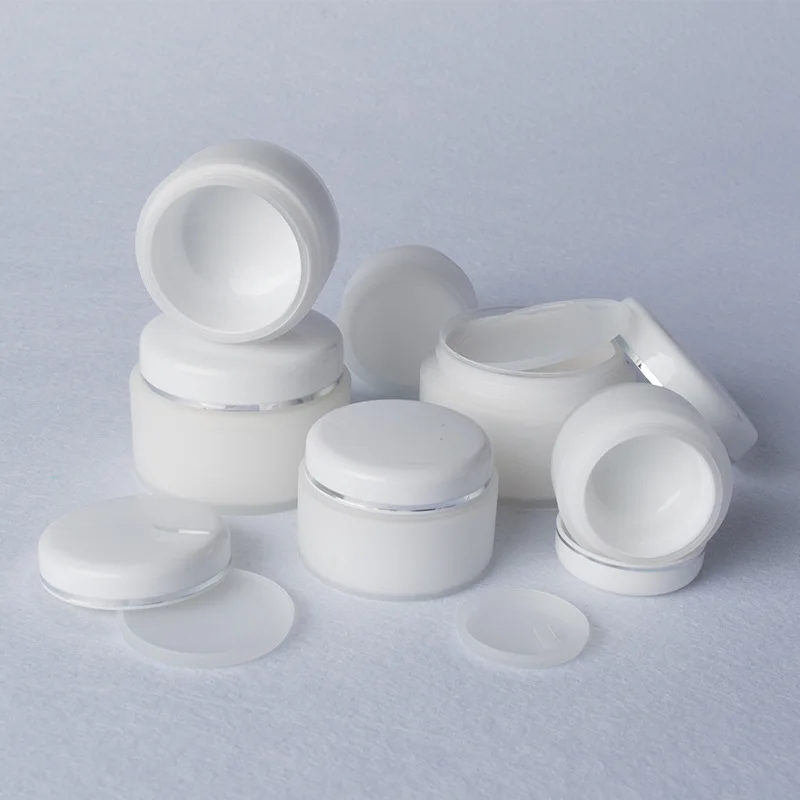 

New product 15g 30g 50g plastic PP cosmetic double wall jar