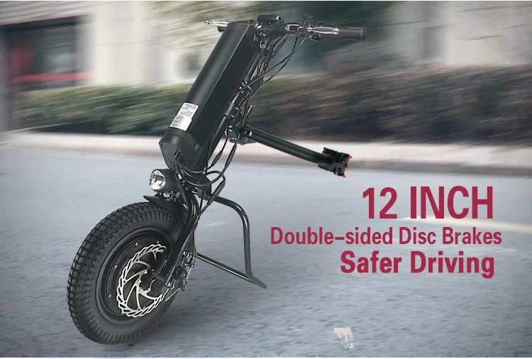 12" 36v 500w Electric Wheelchair Motor Wheelchair Power Assist Handcycle Handbikes With 11.6ah