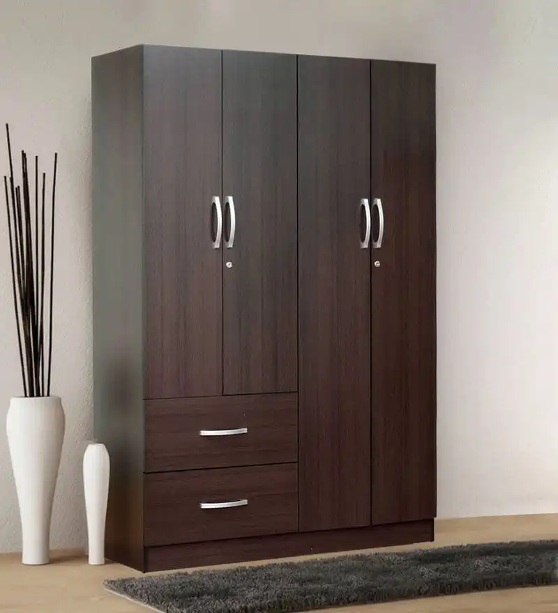 Bedroom 4 Door Fitted Wardrobes With 2 Drawers Buy Fitted