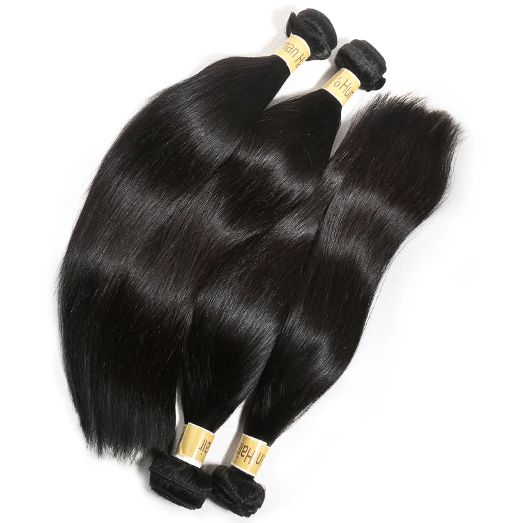 

Raw Indian Hair Directly From India Remy Virgin Straight 100 Human Hair Weave Unprocessed Cuticle Aligned Hair, Natural color,close to color 1b