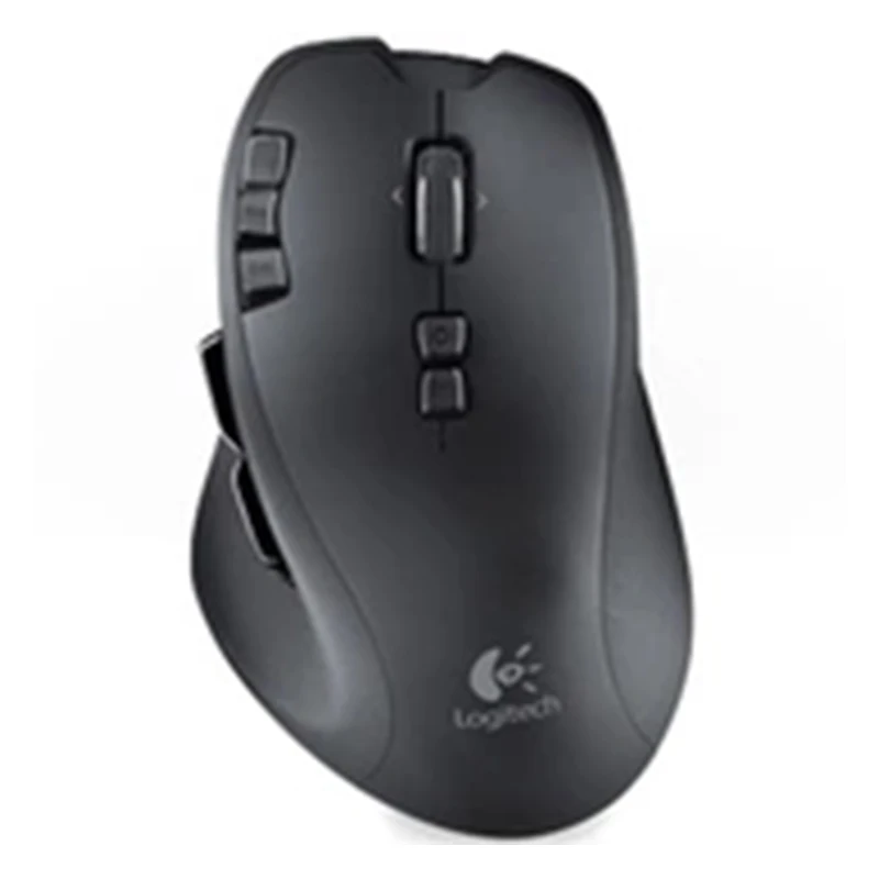 

Original Wireless Mouse Gaming Mice Logitech G700 Gaming Dual Mode computer mouse Rechargeable Laser 5700DPI, Black, white