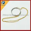 Clowns Magicians Metal Toy Ring Chain Easy Necklace Magic Trick Logic Knot New close up magic set