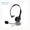 Over head headphone for truck driver motor helmet mic headset