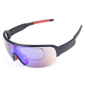 OBAOLAY Polarized lens POC half frame sport sun glasses for riding Mountain bike goggles Outdoor sports factory price on sale