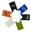 2018 most popular colorful credit card ID card safe bag cover silicone phone card back wallet