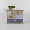 Vintage French Style Living Room Solid Wood Cabinet With 5 Drawers Design Cabinet