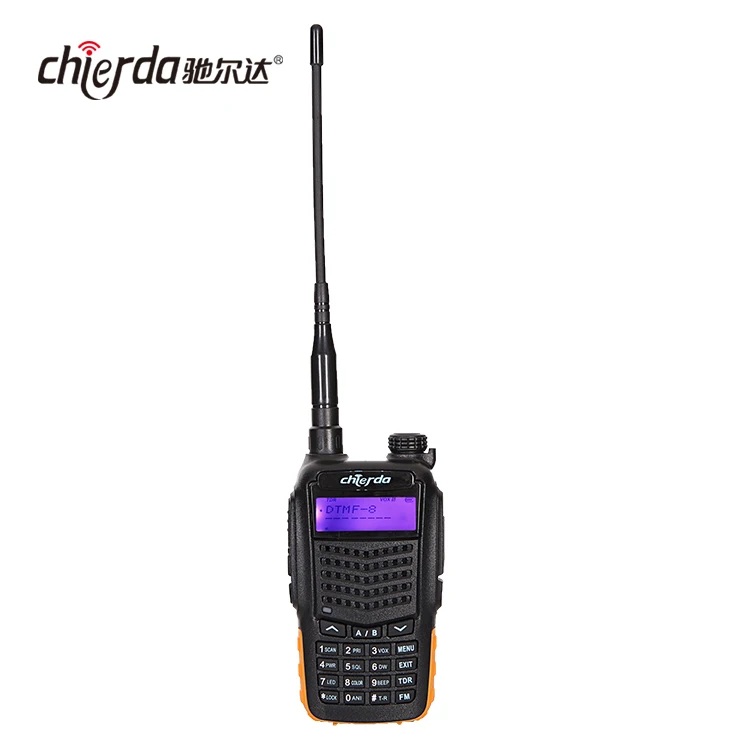 

Police dual band 5 tone walkie talkie LCD dis[play FM ham radio CD-X3UV, Black;blue;green;orange