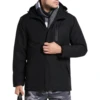 Sidiou Group USB Waterproof Heating Jacket Men and Women Heated Jacket Trekking Softshell Hiking Climbing Ski Jackets
