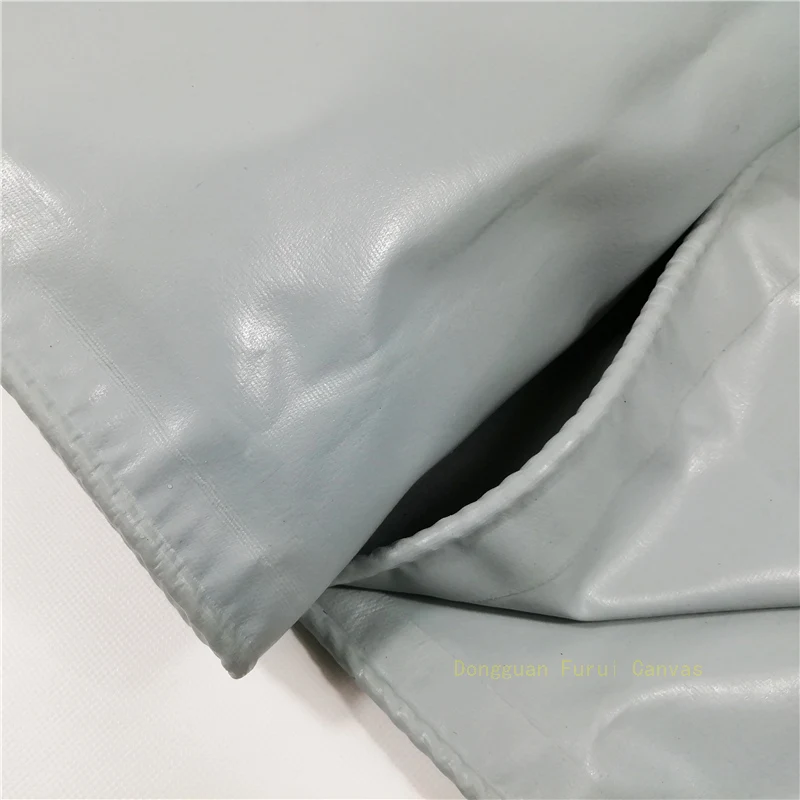 
Clear Vinyl Shower Curtains Fire Retardant PVC Coated Polyest Fabric 