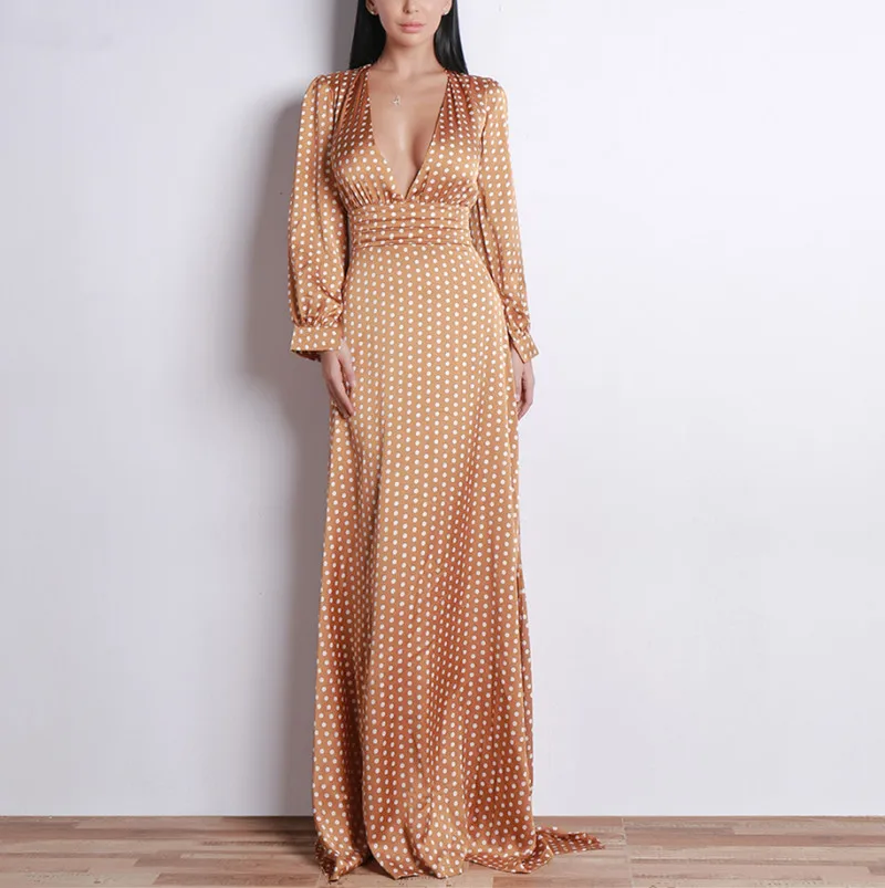 floor length spring summer dress